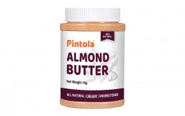 Pintola Almond Butter Creamy   Plastic Jar  1 kilogram